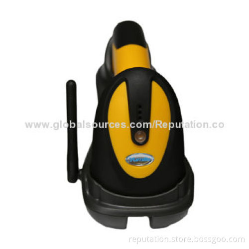 1D laser barcode reader charge station 433MHz barcode reader sell at any quantity